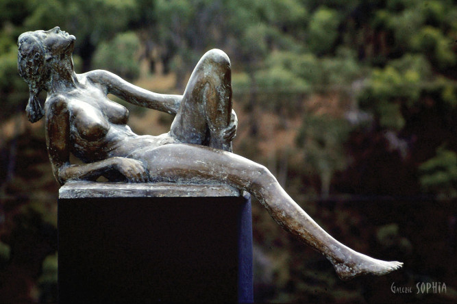 Bronze sculpture Spring
